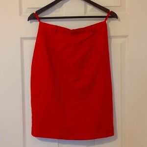 Vintage wool pencil skirt